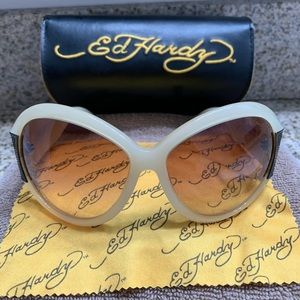Ed Hardy vintage tattoo artist sunglasses
